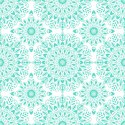 Tapeta Piękna Turkusowa Mandala