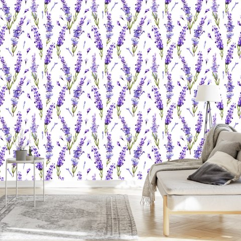 Tapeta Fioletowe Kwiaty