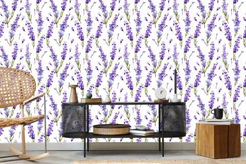 Tapeta Fioletowe Kwiaty