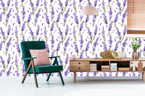 Tapeta Fioletowe Kwiaty