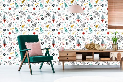 Tapeta Kosmos, Planety, Gwiazdy Pokój Dziecięcy