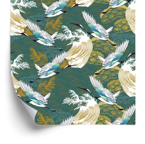 Tapeta Latające Żurawie