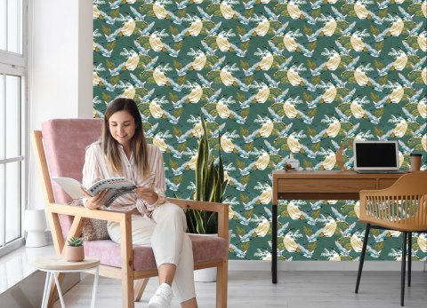 Tapeta Latające Żurawie