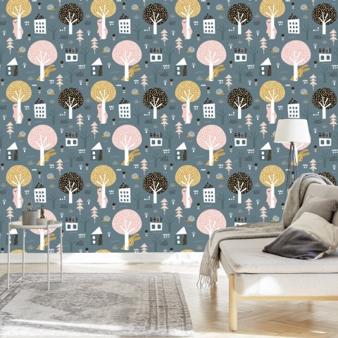 Tapeta Misie Drzewa Rośliny