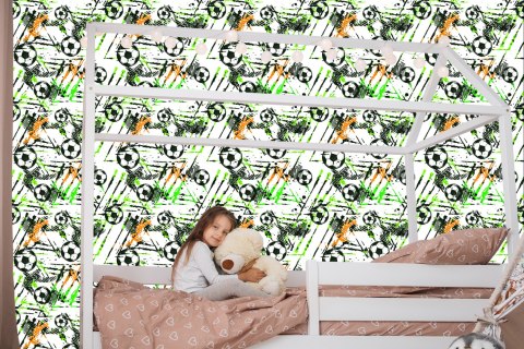 Tapeta Ścienna Do Pokoju Dla Chłopca, Piłka Nożna
