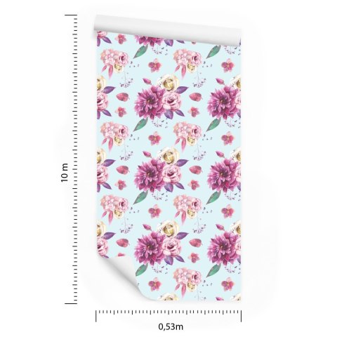 Tapeta Bukiet Kwiatów W Stylu Vintage