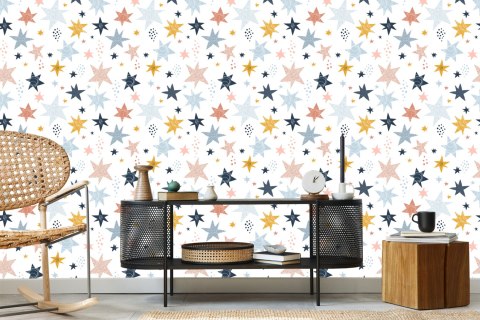 Tapeta Gwiazdy I Kropeczki