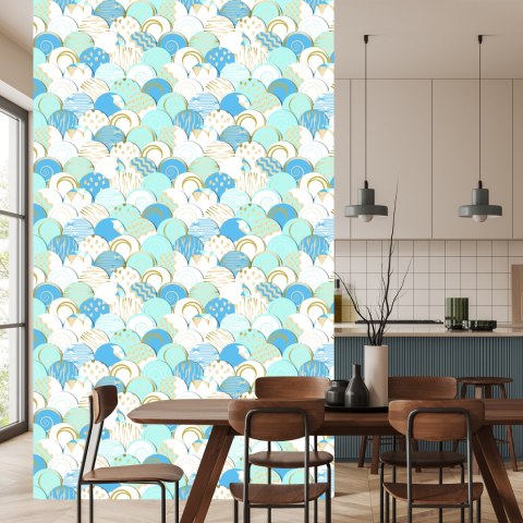 Tapeta Kolorowe Kulki We Wzorki