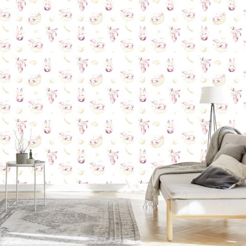 Tapeta Króliki Na Chmurach