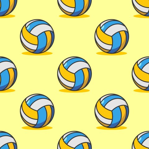 Tapeta Piłki Do Siatkówki Vintage