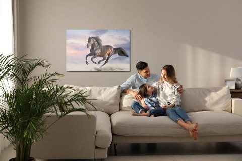 Obraz Na Płótnie Koń W Galopie