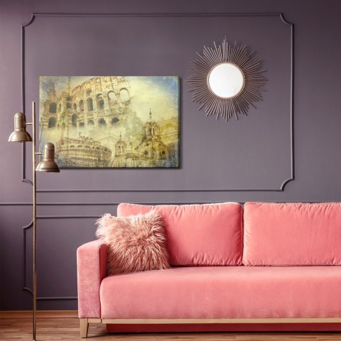 Obraz Na Płótnie Rzym W Stylu Vintage