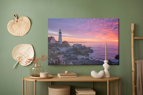 Obraz Na Płótnie Zachód Słońca Nad Oceanem