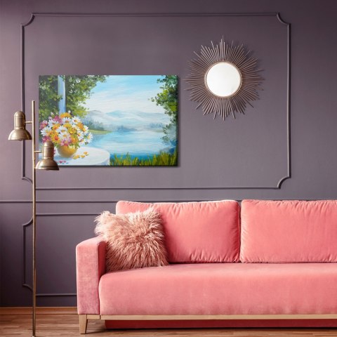 Obraz Na Płótnie Letni Pejzaż Z Morzem