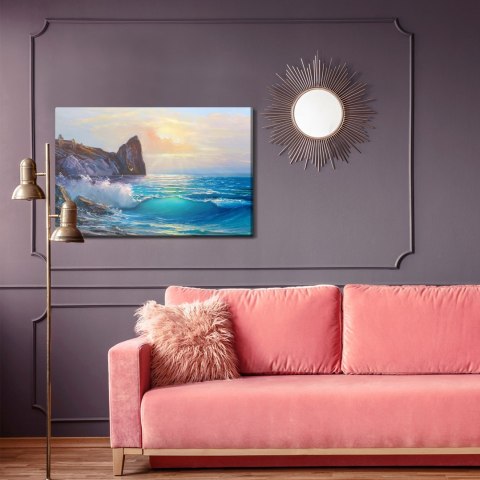 Obraz Na Płótnie Skalne Wybrzeże I Morze