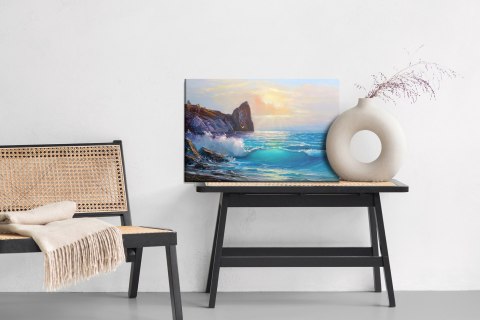 Obraz Na Płótnie Skalne Wybrzeże I Morze