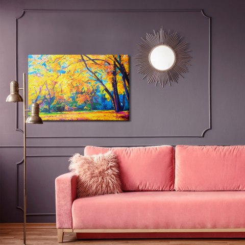 Obraz Na Płótnie Jesienny Krajobraz Leśny