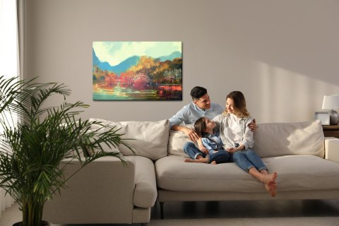 Obraz Na Płótnie Jesienny Pejzaż Jak Malowany