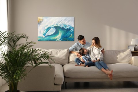 Obraz Na Płótnie Morze I Wielka Fala