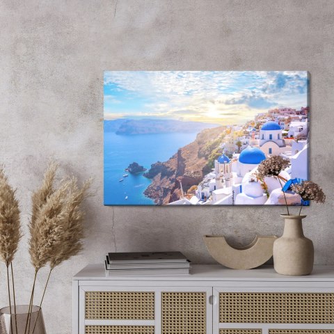 Obraz Na Płótnie Morze W Słonecznej Grecji