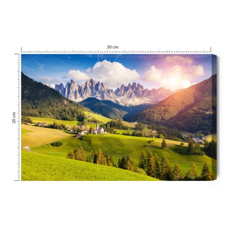 Obraz Na Płótnie Piękny Górski Krajobraz