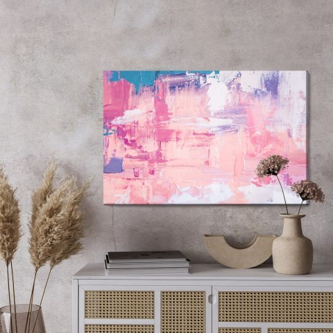 Obraz Na Płótnie Abstrakcja I Kolorowa Tekstura