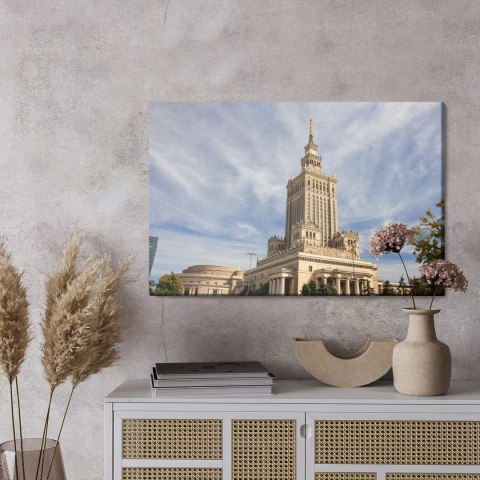 Obraz Na Płótnie Budynki W Centrum Warszawy