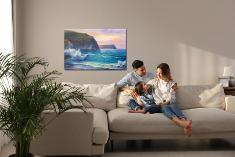 Obraz Na Płótnie Morze Nad Ranem