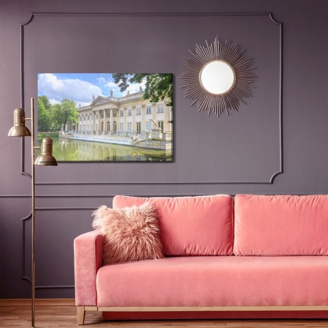 Obraz Na Płótnie Pałac Na Wodzie W Warszawie