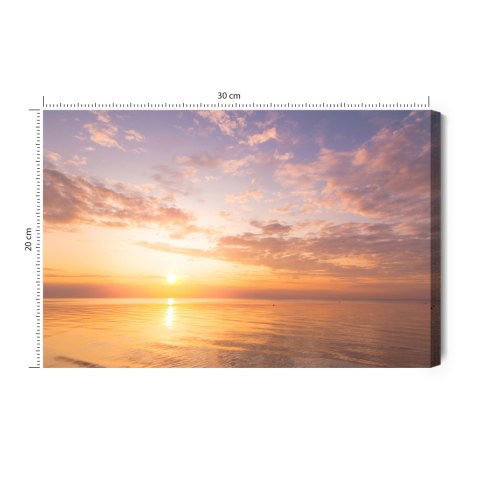 Obraz Na Płótnie Pastelowy Krajobraz Morski