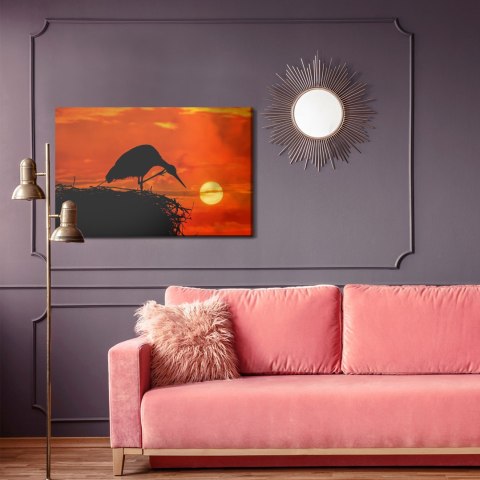 Obraz Na Płótnie Ptak W Gnieździe