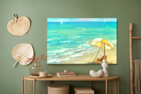 Obraz Na Płótnie Słoneczna Plaża I Morze
