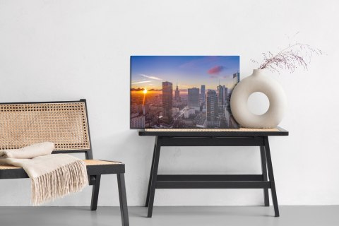 Obraz Na Płótnie Zachód Słońca W Warszawie