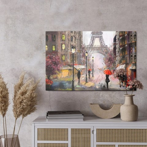 Obraz Na Płótnie Deszczowy Dzień W Paryżu