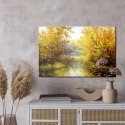 Obraz Na Płótnie Jesienny Pejzaż Z Jeziorem