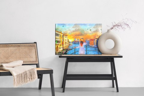 Obraz Na Płótnie Kobieta W Wenecji