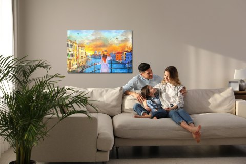 Obraz Na Płótnie Kobieta W Wenecji