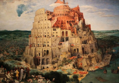 Obraz Na Płótnie Pieter Bruegel Wieża Babel Reprodukcja