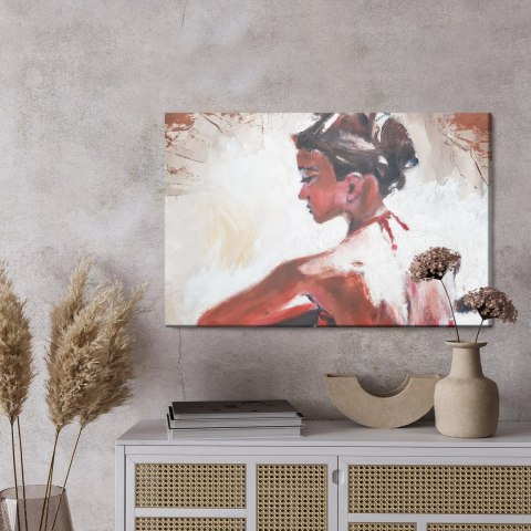 Obraz Na Płótnie Zamyślona Kobieta