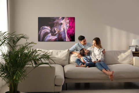 Obraz Na Płótnie Koń W Pastelowych Barwach