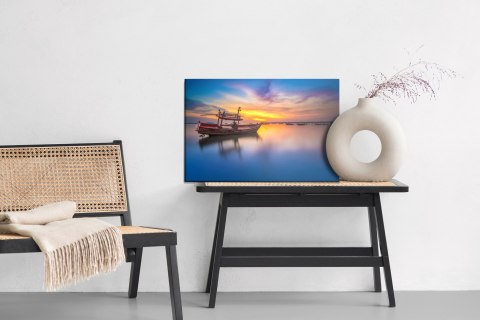 Obraz Na Płótnie Łódź, Zachód Słońca