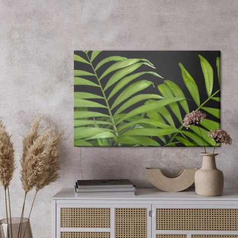 Obraz Na Płótnie Zielone Liście