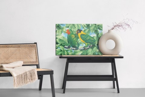 Obraz Na Płótnie Piękne Kolorowe Papugi