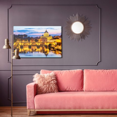 Obraz Na Płótnie Rzym Nocą