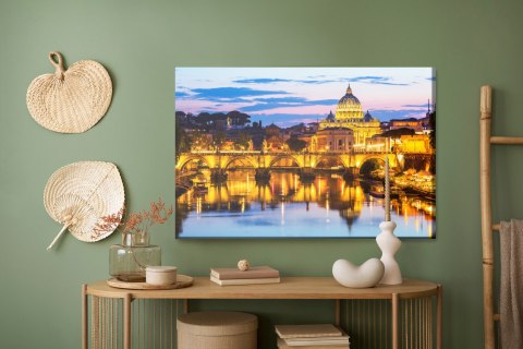 Obraz Na Płótnie Rzym Nocą