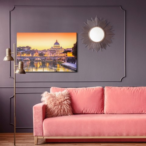 Obraz Na Płótnie Rzym Wieczorem
