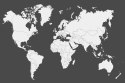 Obraz Na Płótnie Klasyczna Mapa Świata