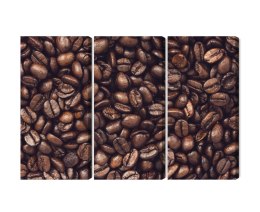 Obraz Wieloczęściowy Palone Ziarenka Kawy