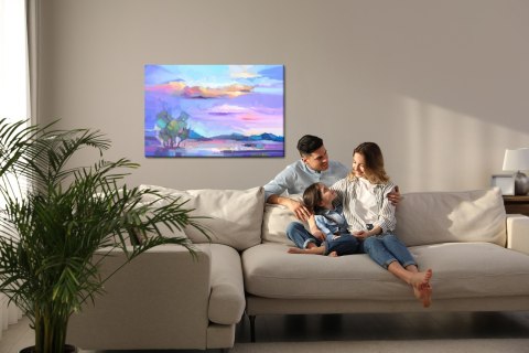 Obraz Na Płótnie Abstrakcyjny Krajobraz