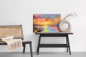 Obraz Na Płótnie Abstrakcyjny Zachód Słońca